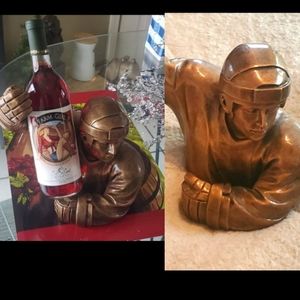 NEW Chicago Blackhawks Hockey wine holder